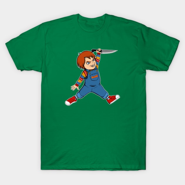 Air Chucky / Child's play Jumpman T-Shirt by ya studio